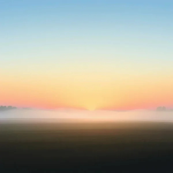 A beautiful sunrise over mountains at dawn