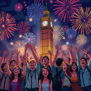 „At Midnight“ meistern: Grammatik-Leitfaden für Englischlernende