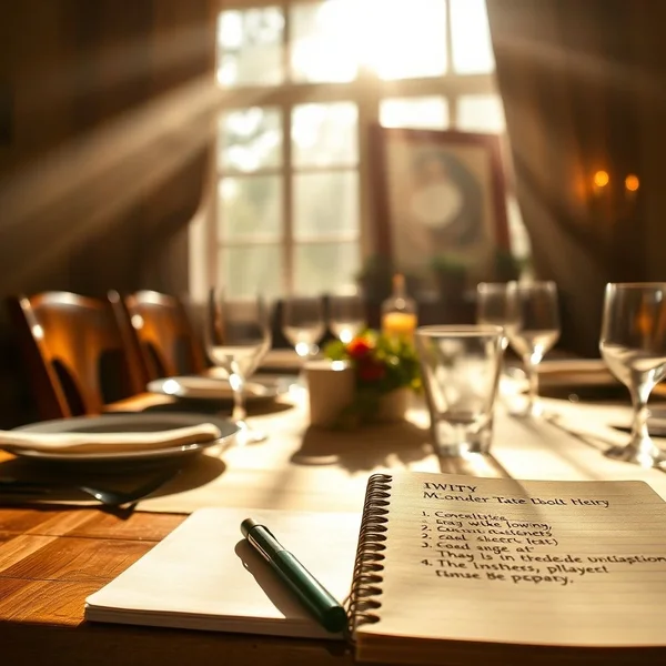 Using the adverbial phrase before dinner in sentences