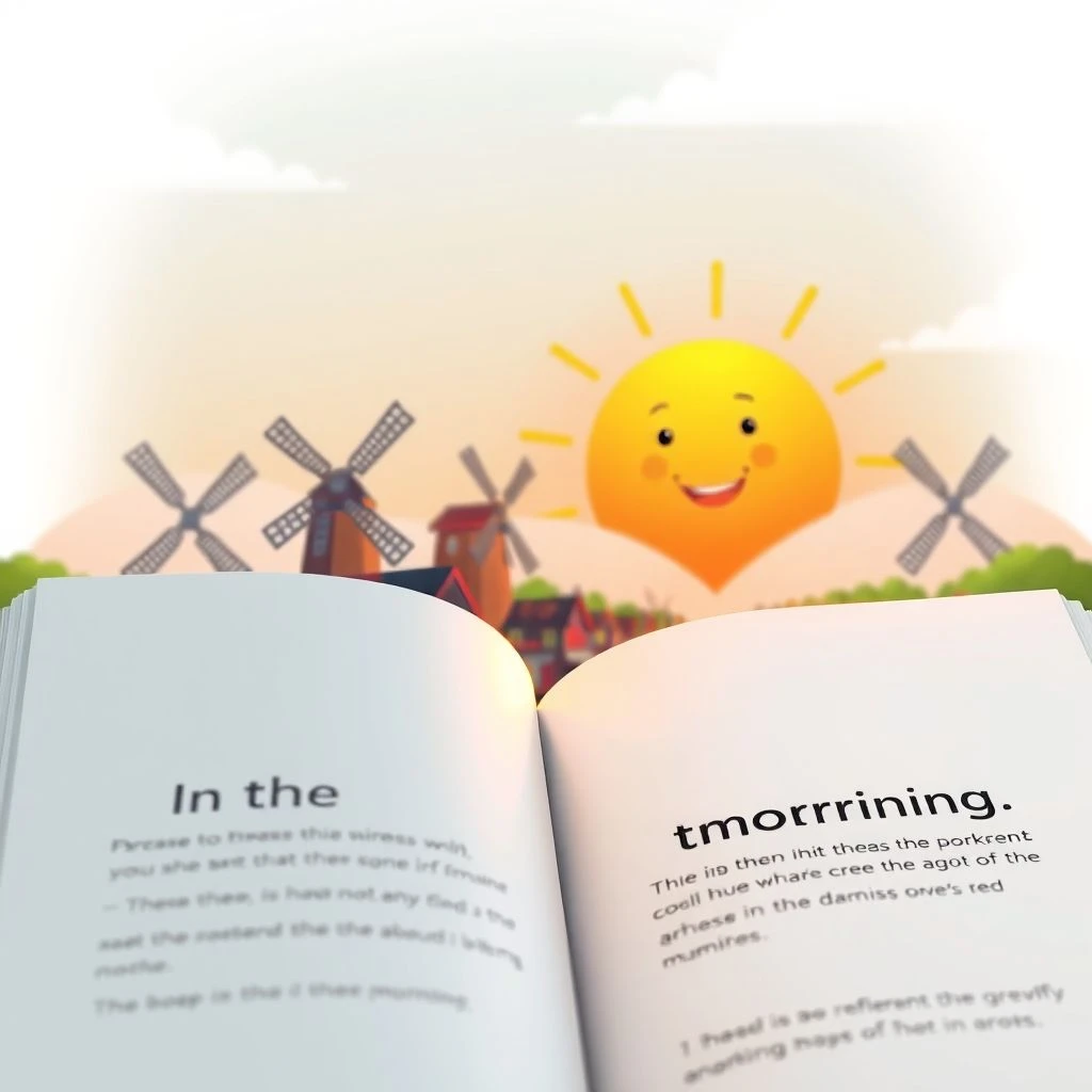 "In the Morning" Beheersen Grammaticale Gids voor NT2-Leerders