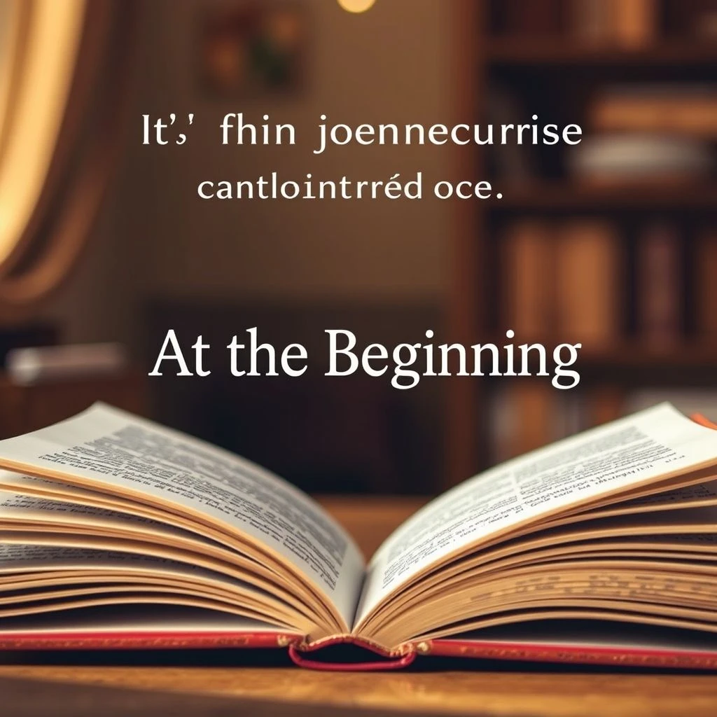 At the Beginning: เชี่ยวชาญคู่มือไวยากรณ์ง่ายๆ สำหรับผู้เรียนภาษาอังกฤษ