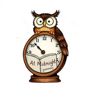 เรียนรู้การใช้ At Midnight: คู่มือไวยากรณ์ภาษาอังกฤษฉบับเข้าใจง่าย