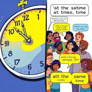 영어 'At the Same Time' 완벽 가이드: 의미, 예문, 활용법 총정리
