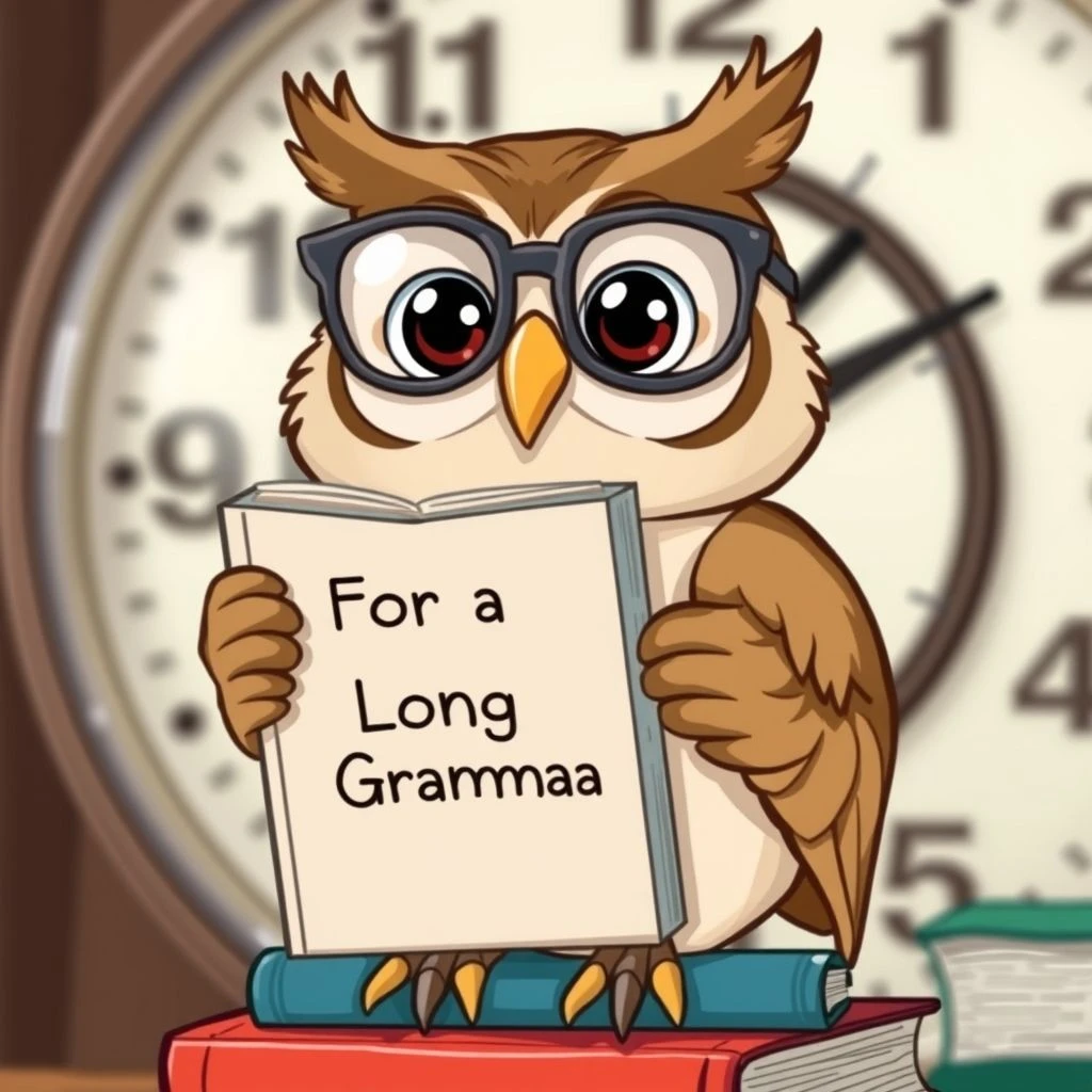 「for a long time」をマスター：英語学習者向けシンプル文法ガイド