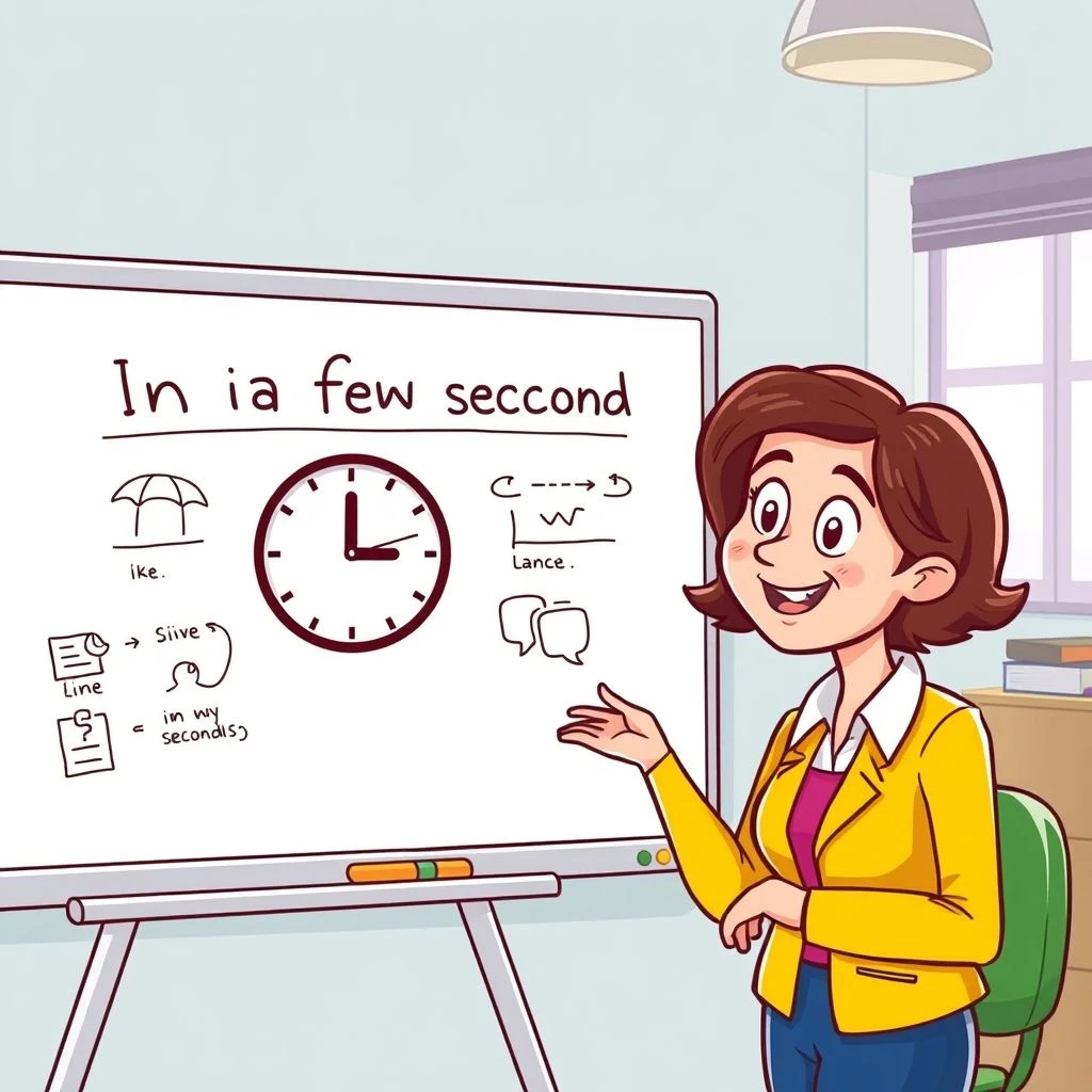 「in a few seconds」を使いこなす！英語学習者向け簡単文法ガイド