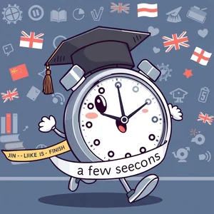 "in a few seconds" 완전 정복: 영어 학습자를 위한 완벽 문법 가이드