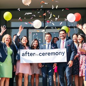 "after the ceremony" 완전 정복 간단한 문법 가이드로 영어가 더 자연스러워진다