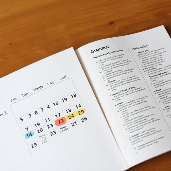Een kalender met de dagen na een feestdag omcirkeld, ter illustratie van de uitdrukking "after the holidays"