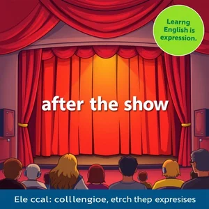 "After the Show"u Ustalaştırmak İngilizce Öğrenenler için Basit Bir Dilbilgisi Rehberi after the show