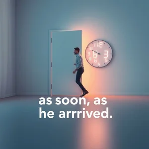 "As Soon As He Arrived" Ustalığı Basit Bir Dilbilgisi Rehberiyle