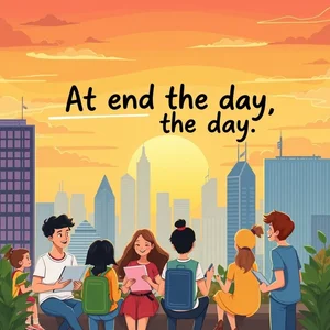"At the End of the Day" 완전 정복 영어 학습자를 위한 간단한 문법 가이드 at the end of the day