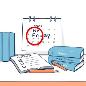“By Next Friday” 완전 정복 마감일 쉽게 배우는 간단 문법 가이드 by next Friday