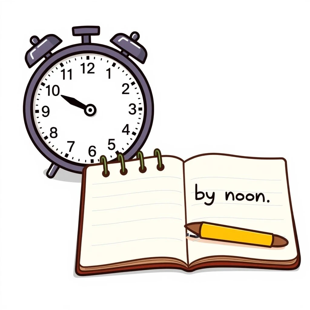 By Noon İfadesine Ustalaşmak: Basit Dilbilgisi Rehberi ve Doğru Kullanım