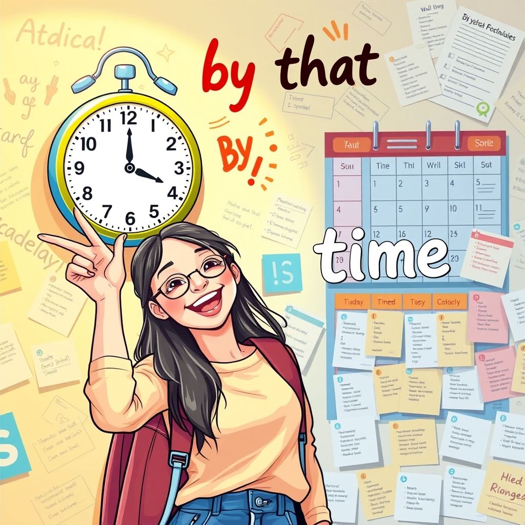 "By That Time" Ustalaşmak İngilizce Öğrenenler için Pratik Rehber