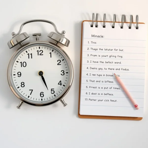 Un reloj mostrando que han pasado unos minutos, ilustrando la frase "after a few minutes"