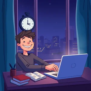 Dominando 'Around Midnight': Guia Simples para Usar na Gramática