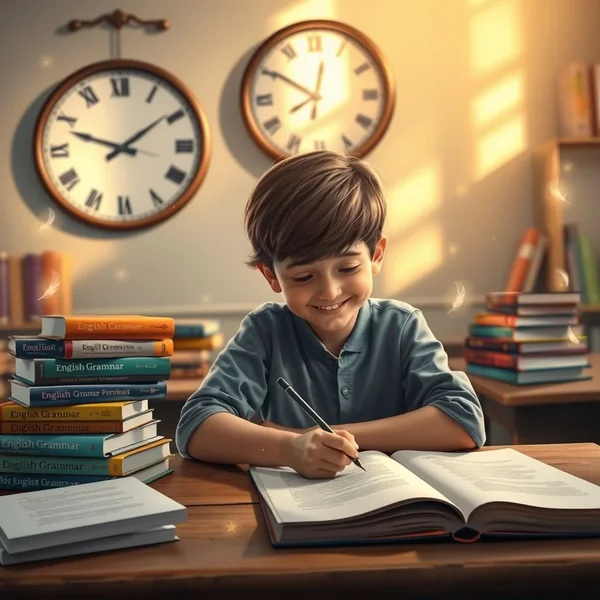 Un reloj que muestra una hora específica para representar el uso de 'at that moment'