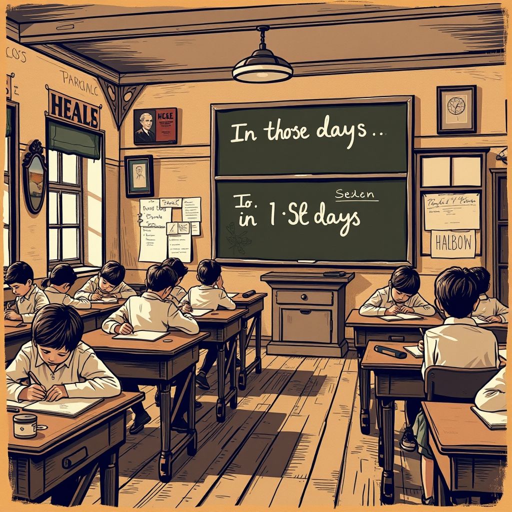 Dominando In Those Days Guia Simples Gramática para Estudantes
