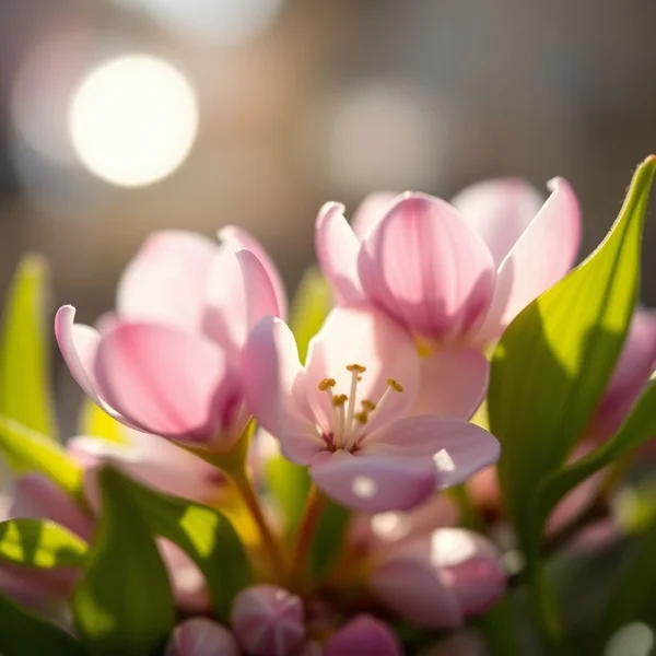 Flowers blooming in early spring to show the meaning of the phrase