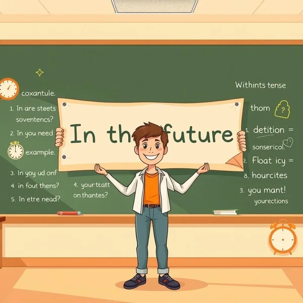 Using the adverbial phrase in the near future in a sentence