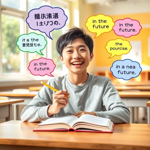 Using the adverbial phrase in the near future in a sentence