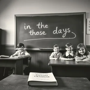 In Those Days Beheersen Een Eenvoudige Grammatica Gids voor Engelse Taalleerders