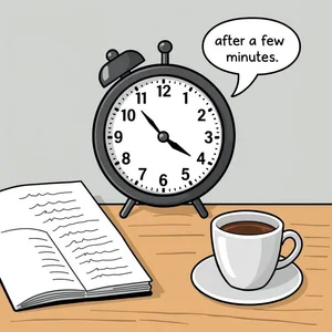 Làm Chủ After a Few Minutes Hướng Dẫn Ngữ Pháp Đơn Giản Dễ Hiểu