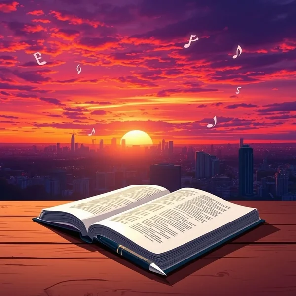 An image of a beautiful sunset with the text "How to use 'before sunset' in English"