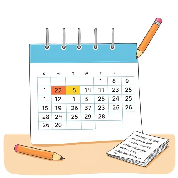 A calendar with the last few months highlighted to explain the meaning of "in recent months"