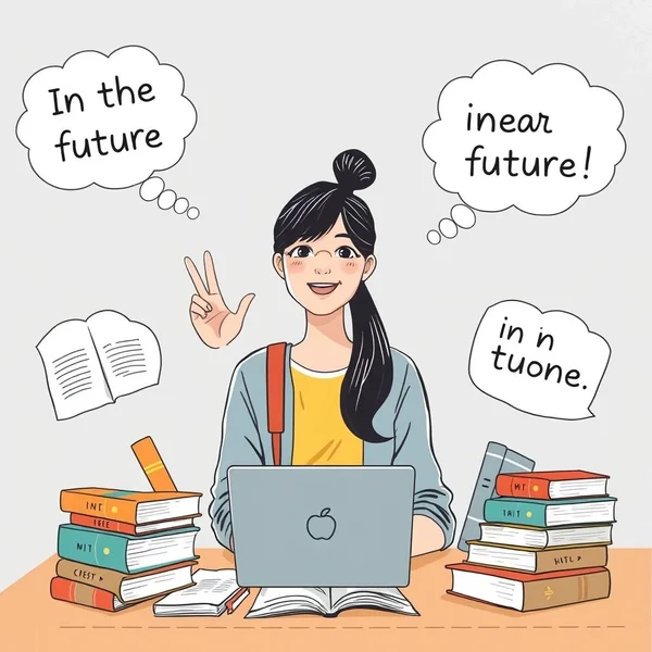 Sử dụng cụm trạng từ in the near future trong câu