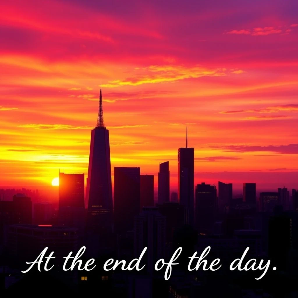 Maîtriser « At the End of the Day » un guide de grammaire simple pour les apprenants d’anglais at the end of the day