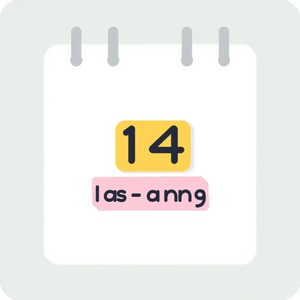 A calendar with a two-week period highlighted to show the meaning of within two weeks