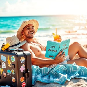 Meester worden van during his vacation met deze eenvoudige grammaticagids