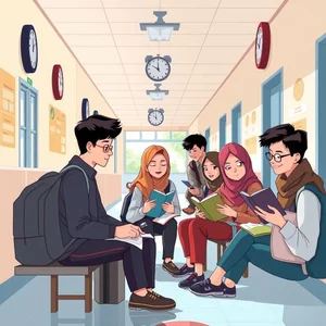 Menguasai At Break Time Panduan Tata Bahasa Sederhana untuk Pembelajar