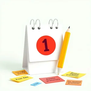 On the First Day Het beheersen van een eenvoudige grammaticagids