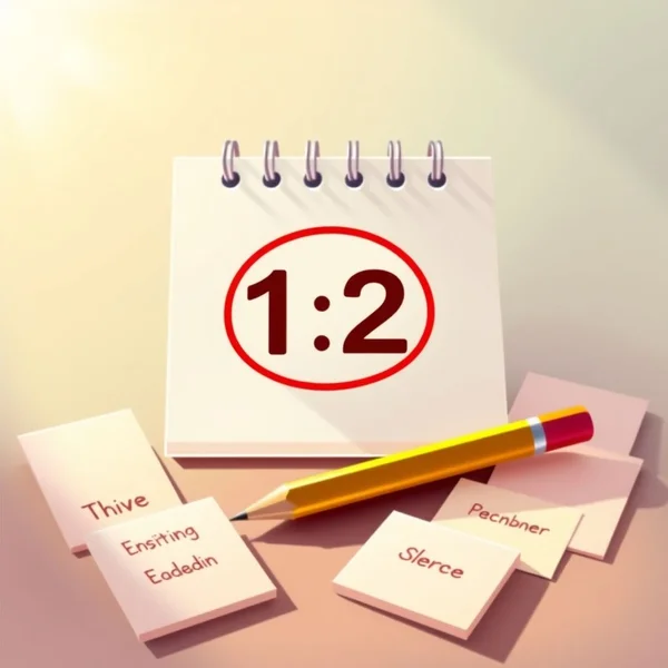 A calendar with the first day circled, showing how to use the phrase on the first day