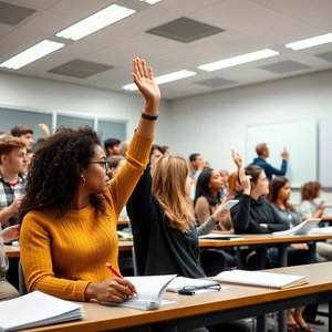 Padroneggiare During the Lecture Guida Grammatica per Studenti