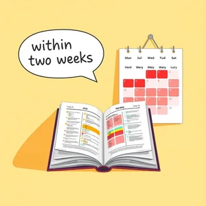 Within Two Weeks 완전정복 간단한 문법 가이드: 2주 내 영어 표현의 모든 것