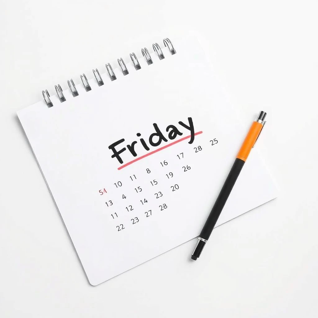 إتقان by next Friday دليل نحوي بسيط للمواعيد النهائية