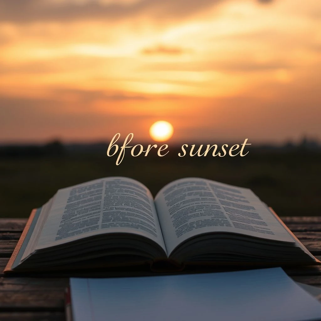 before sunset اتقان عبارة before sunset دليل بسيط لقواعد اللغة