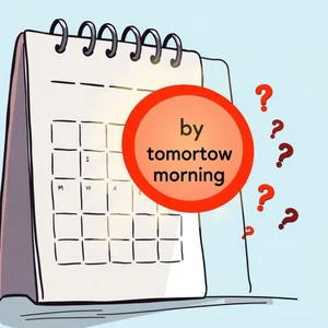 اتقان عبارة by tomorrow morning دليل قواعد بسيط سهل الاستيعاب