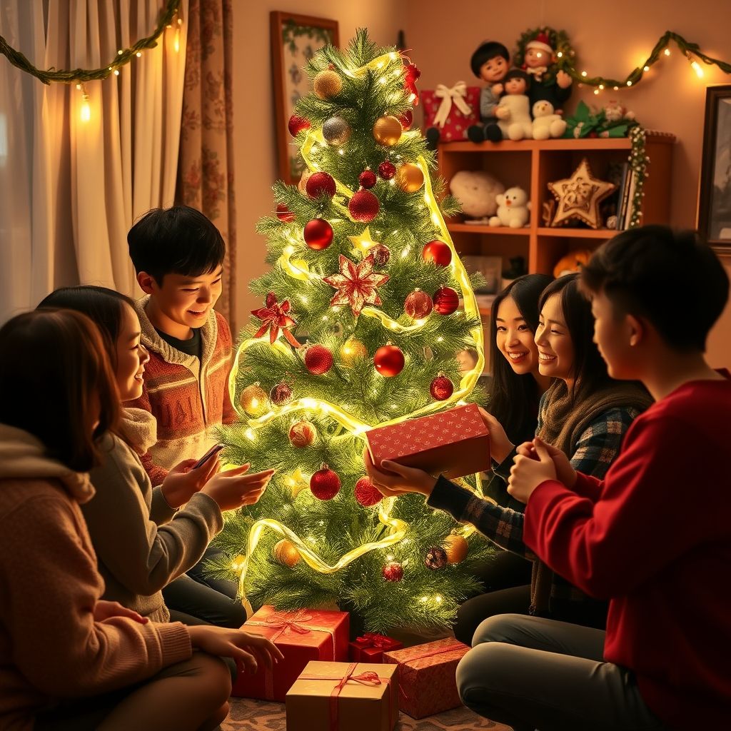 การใช้ at Christmas อย่างเชี่ยวชาญ คู่มือเข้าใจง่ายสำหรับผู้เรียน