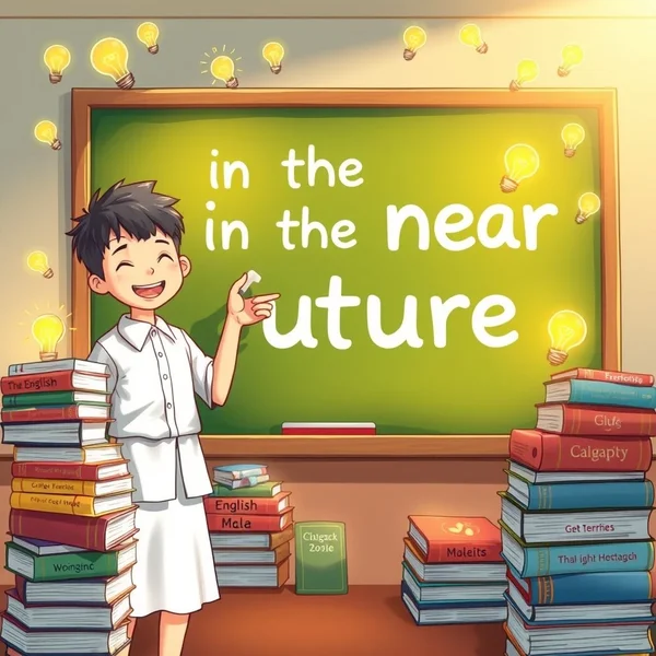 Using the adverbial phrase in the near future in a sentence