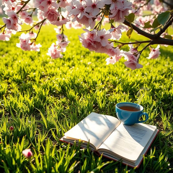 Flowers blooming in early spring to show the meaning of the phrase