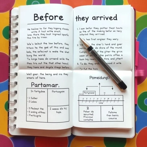 Dominando a expressão adverbial before they arrived