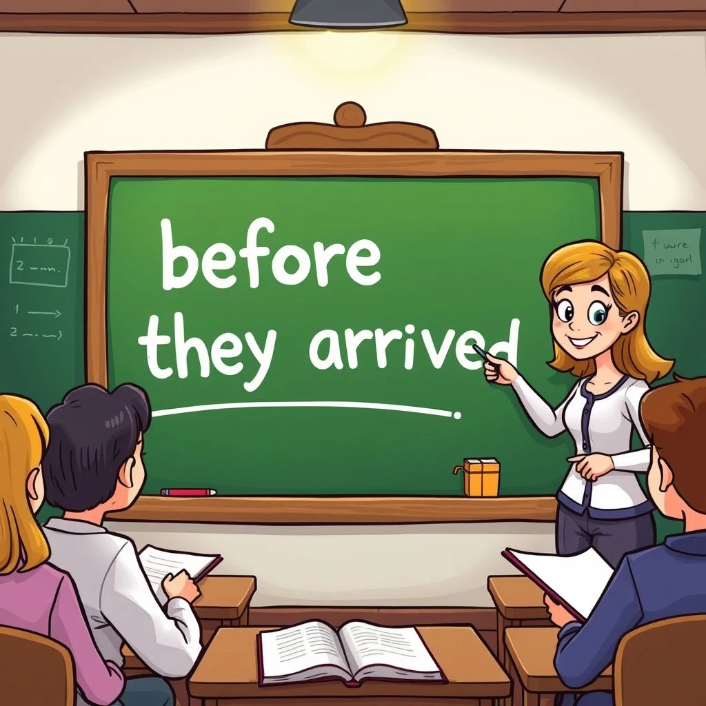 Before They Arrived 마스터하기 간단한 문법 가이드와 예문 설명