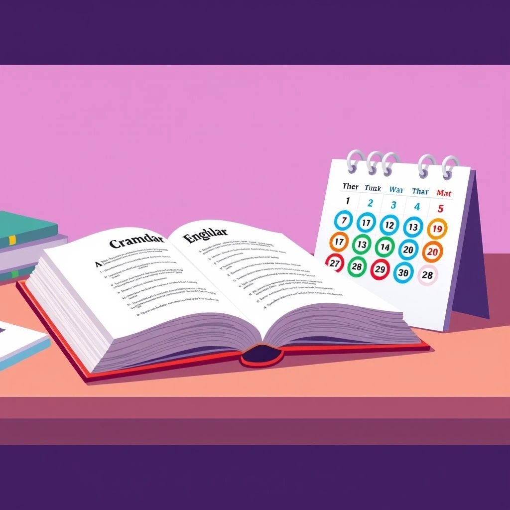 Dominando over the next few days com um guia simples de gramática em inglês
