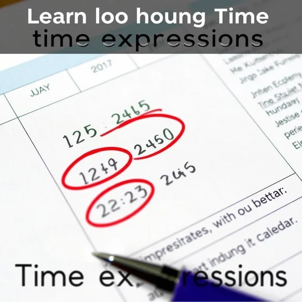 Hình ảnh tờ lịch với một số ngày được khoanh tròn để minh họa nghĩa của 'in the following days'