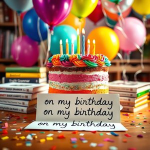 Maîtriser « On My Birthday » Un guide de grammaire simple et exemples