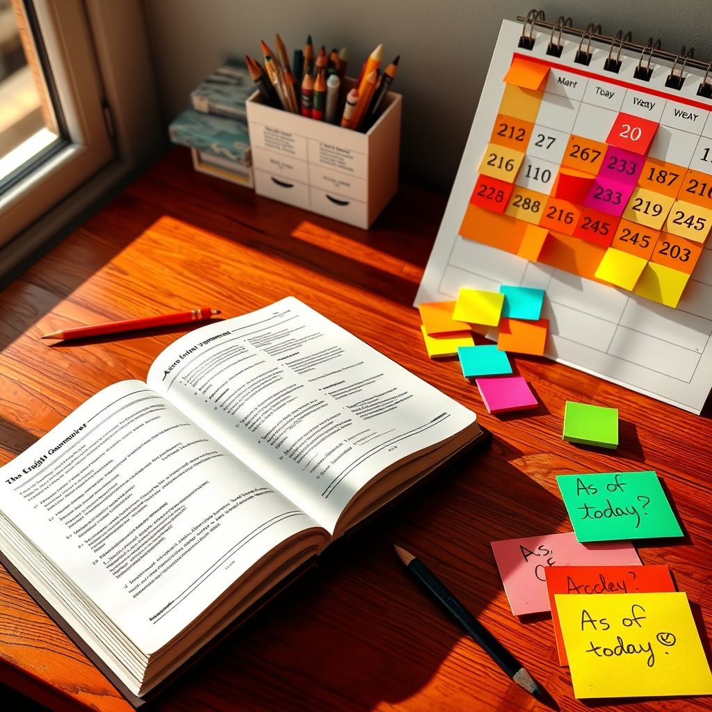 Padroneggiare As of Today Guida Grammaticale per Studenti di Inglese